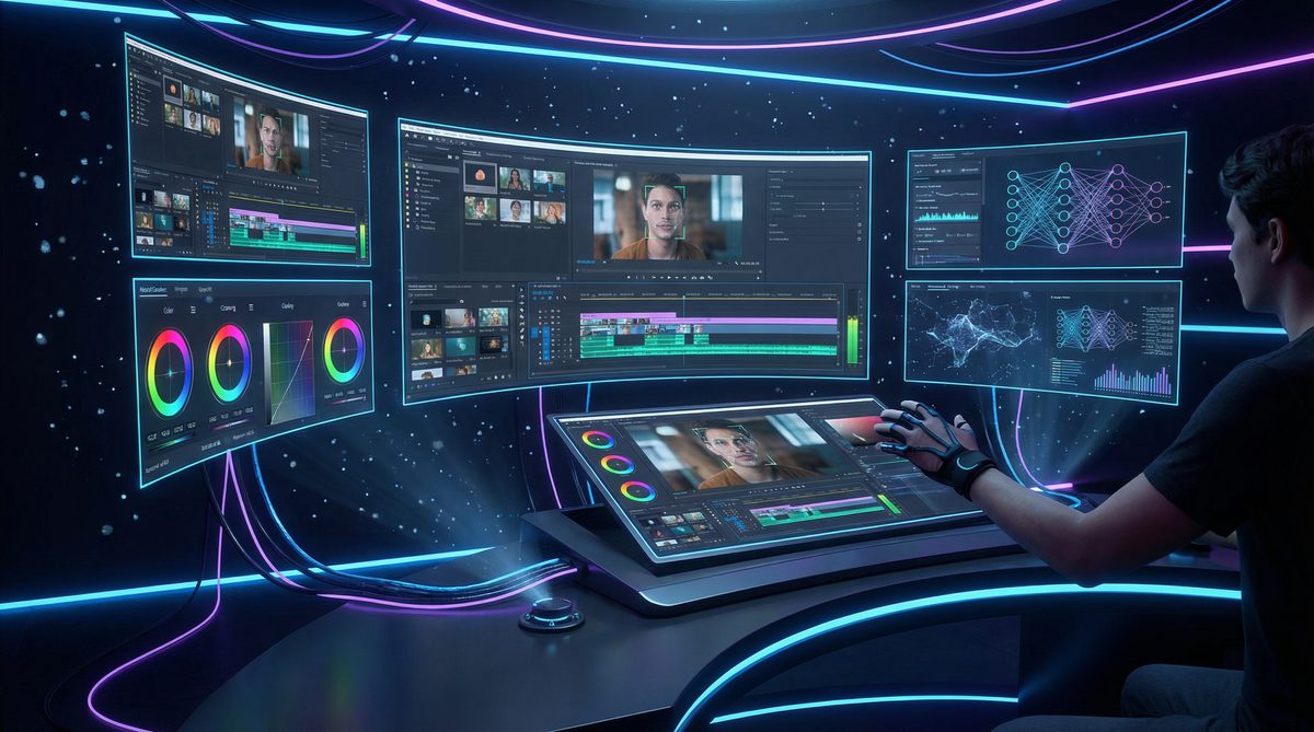 青柠视频AI视频编辑工作台